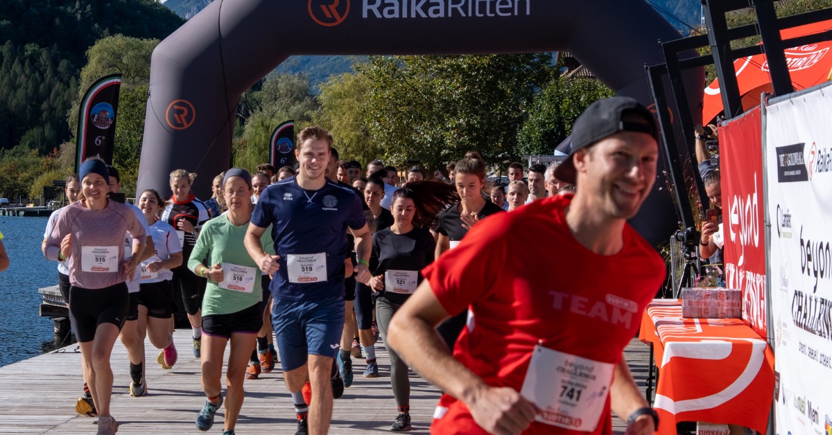Fun-Challenge Teilnehmer:innen beim gemeinsamen Start